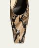 Khaite 50mm Marlene Snake-Embossed Leather Pumps - 4