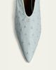 Khaite 50mm Miriam Ostrich-Effect Leather Pumps - 4
