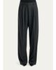 Khaite August Pleated Wool Pants - 2