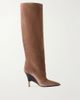 KHAITE Bella suede knee boots - 1