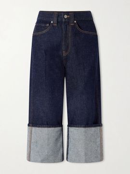 KHAITE Boyle cropped low-rise jeans