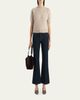 Khaite Clara Mid-Rise Kickflare Ankle Jeans - 2