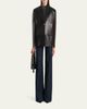 Khaite Delmonico Patch Pocket Wide-Leg Jeans - 2