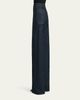 Khaite Delmonico Patch Pocket Wide-Leg Jeans - 3