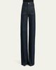 Khaite Delmonico Patch Pocket Wide-Leg Jeans - 4
