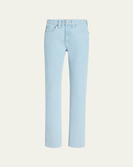 Khaite Farley Straight-Leg Jeans