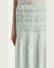 Khaite Florence Twist Pleated Silk-Blend Midi Skirt - 5