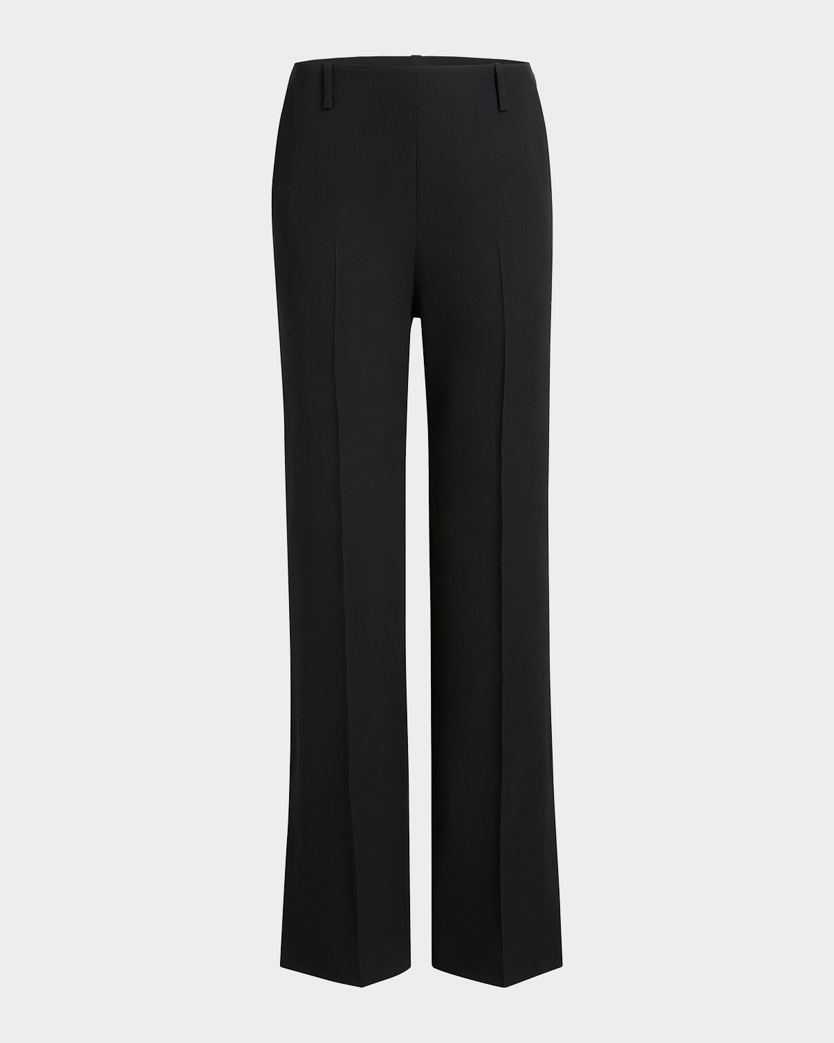 Khaite Grenare Straight-Leg Split Hem Pants