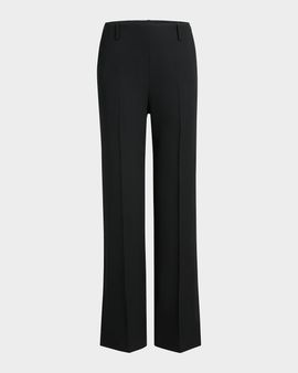 Khaite Grenare Straight-Leg Split Hem Pants