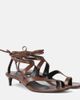 Khaite Khaite Aimee 35 leather thong sandals - 1
