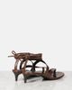 Khaite Khaite Aimee 35 leather thong sandals - 2