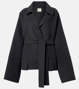 Khaite Khaite Alder belted wool jacket