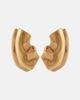 Khaite Khaite Amato 18kt gold-plated earrings - 1
