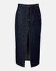 Khaite Khaite Anden denim midi skirt - 1