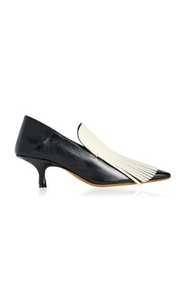 Khaite Khaite Anouk Fringe Loafer 55