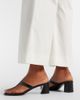 Khaite Khaite Archer 55 leather thong sandals - 2