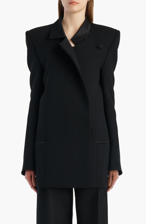 Khaite Khaite Armair Double Face Crepe Jacket