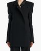 Khaite Khaite Armair Double Face Crepe Jacket - 1