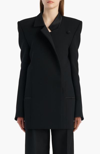 Khaite Khaite Armair Double Face Crepe Jacket