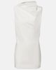 Khaite Khaite Astor draped cotton poplin minidress - 1