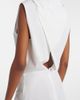 Khaite Khaite Astor draped cotton poplin minidress - 5