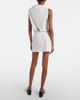 Khaite Khaite Astor draped cotton poplin minidress - 6