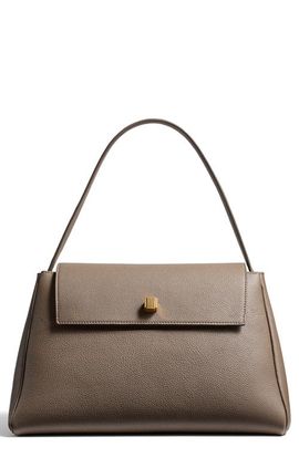 Khaite Khaite Audrey Leather Top Handle Bag