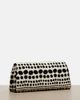 Khaite Khaite Audrey polka-dot calf hair clutch - 4
