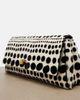 Khaite Khaite Audrey polka-dot calf hair clutch - 6