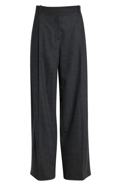Khaite Khaite August Pleated Stretch Virgin Wool & Cashmere Pants