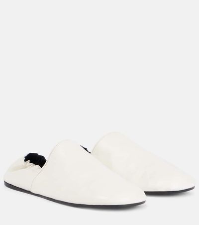 Khaite Khaite Banks leather slip-on shoes