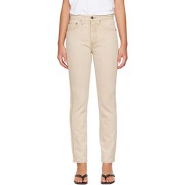KHAITE KHAITE Beige Finley Jeans