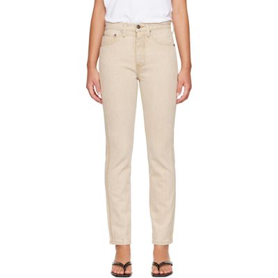 KHAITE KHAITE Beige Finley Jeans