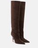 Khaite Khaite Bella 100 suede knee-high boots - 1