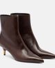 Khaite Khaite Bella 55 leather ankle boots - 1