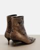 Khaite Khaite Bella snake-effect leather ankle boots - 3