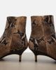 Khaite Khaite Bella snake-effect leather ankle boots - 6