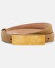 Khaite Khaite Berlin suede belt - 1