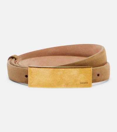 Khaite Khaite Berlin suede belt