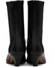 KHAITE KHAITE Black Arizona Stretch Ankle Boots - 2
