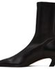 KHAITE KHAITE Black Arizona Stretch Ankle Boots - 3