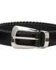 KHAITE KHAITE Black Benny Whipstitch Belt - 1