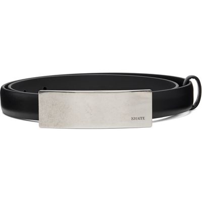 KHAITE KHAITE Black Berlin Belt