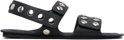 KHAITE KHAITE Black Boden Sandals