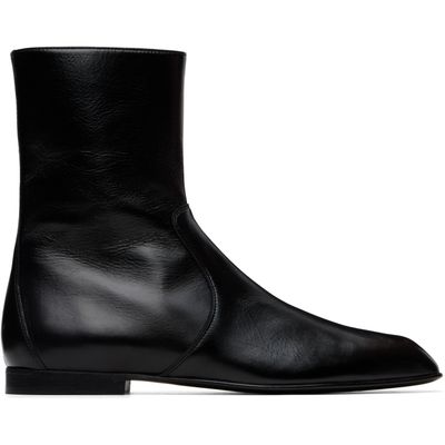 KHAITE KHAITE Black Colt Ankle Boots