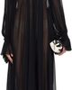 KHAITE KHAITE Black Edgar Maxi Dress - 1