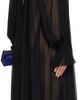 KHAITE KHAITE Black Edgar Maxi Dress - 3