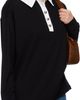 KHAITE KHAITE Black Faithful Polo - 2