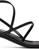 KHAITE KHAITE Black Loop Kitten Heel Heeled Sandals - 1