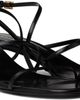 KHAITE KHAITE Black Loop Kitten Heel Heeled Sandals - 4
